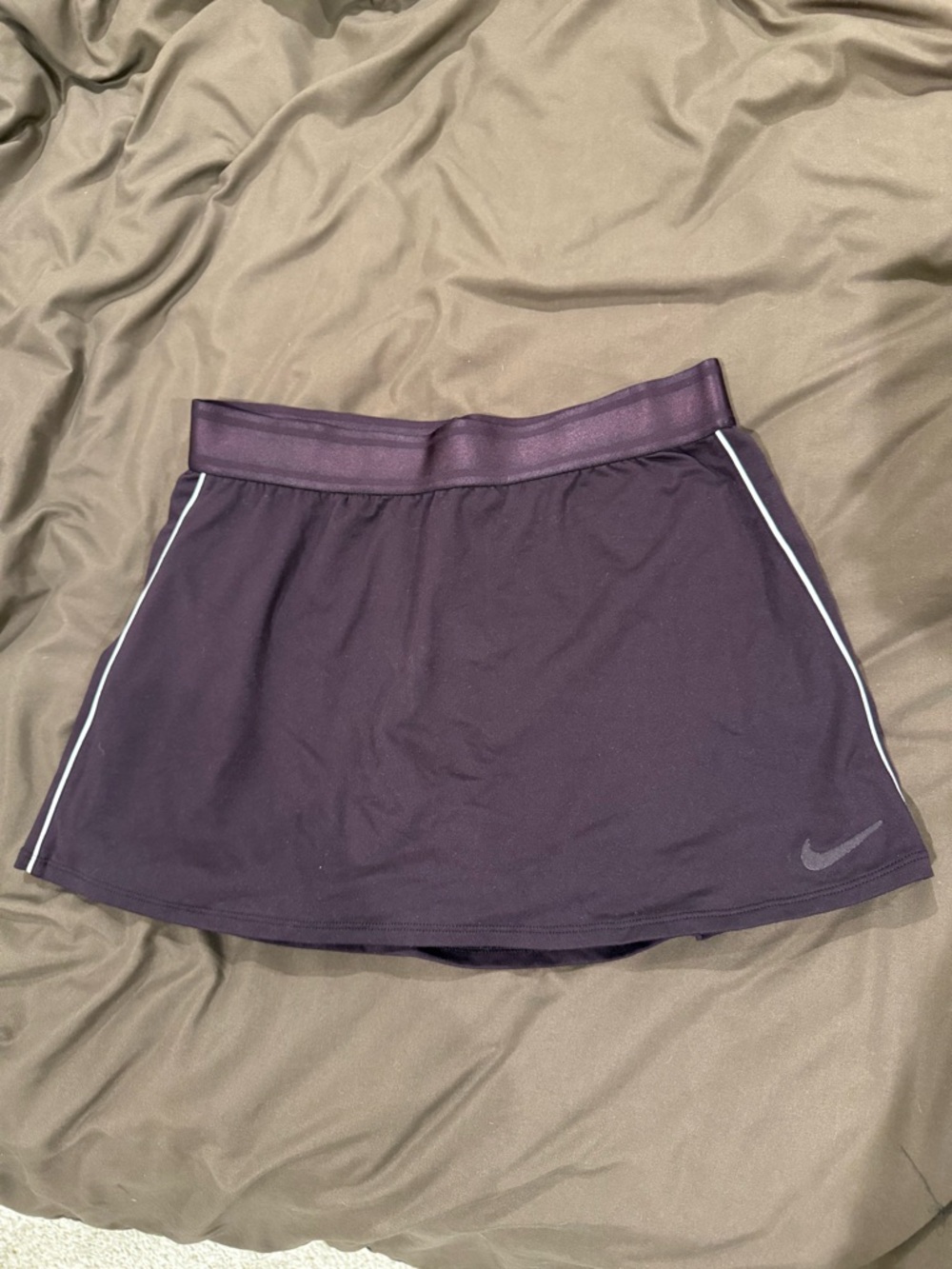 Nike Purple Athletic Skort with White Piping
